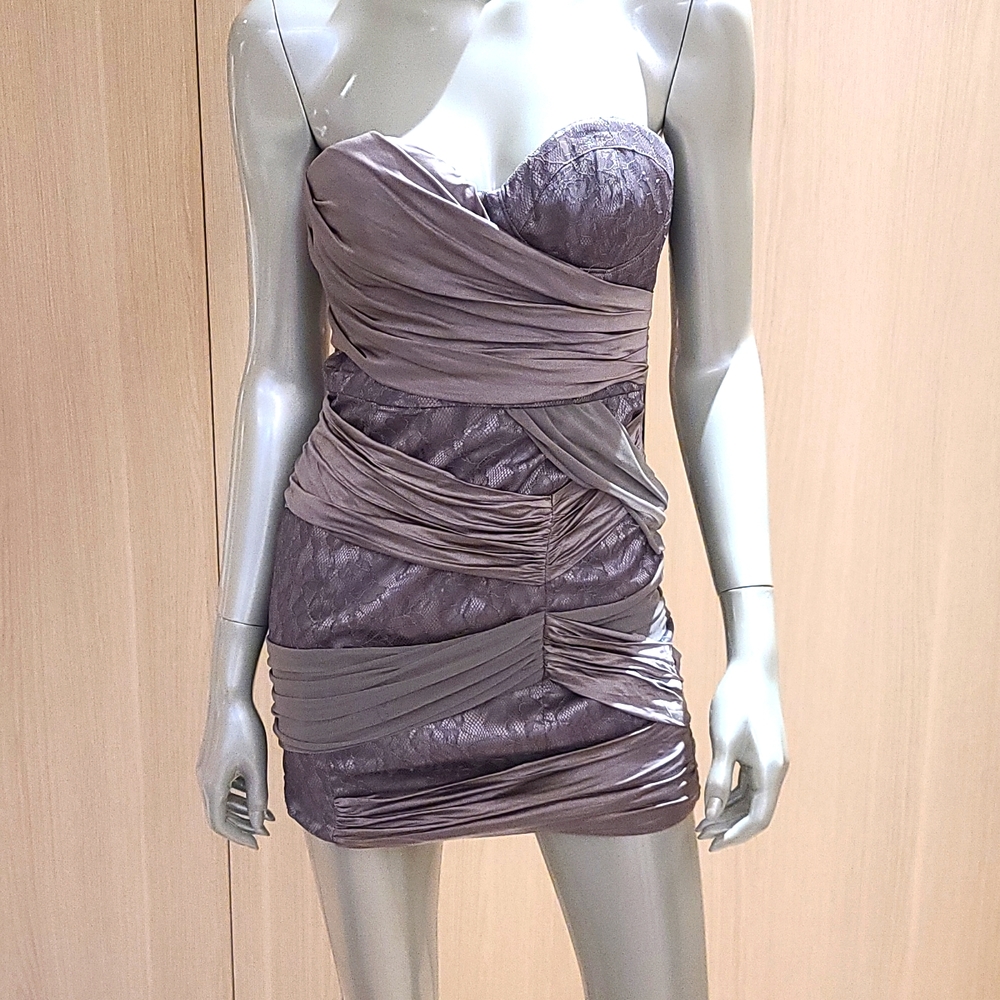 Bebe Strapless dress
